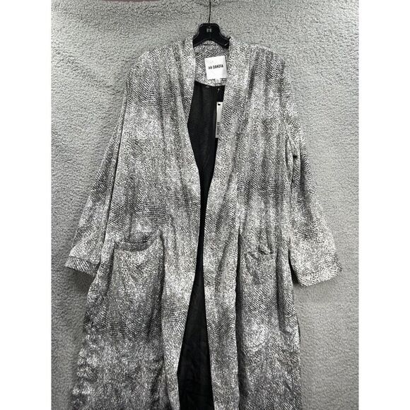 BB Dakota Snakeskin Print Size 1X Open Duster New - Picture 3 of 11